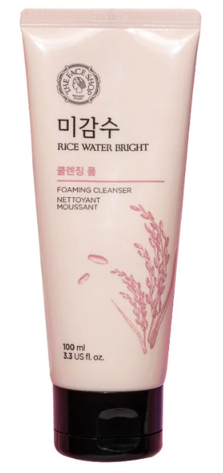 RICE WATER BRIGHT FACIAL FOAMING CLEANSER 100ML