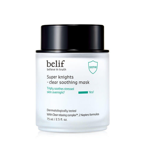 Belif Super Knights Clear Soothing Mask – 75ml