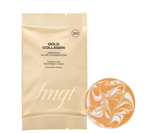 FMGT GOLD COLLAGEN AMPOULE GLOW FOUNDATION 203 REFILL