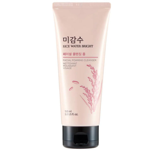 The Face Shop Rice Water Bright Facial Foaming Cleanser -150ml (Gz)