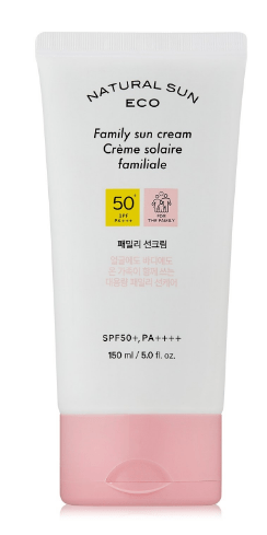 كريم الوقاية من الشمس الطبيعي العائلي SPF50+ PA+++