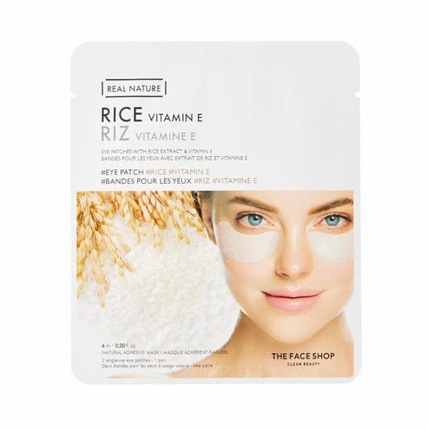 Real Nature Eye Patch Rice Vit.E