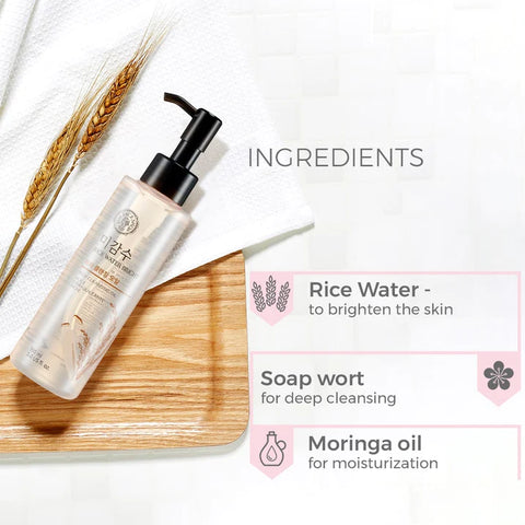 Rice Water Bright Rich Facial Cleanser Oil – 150ml