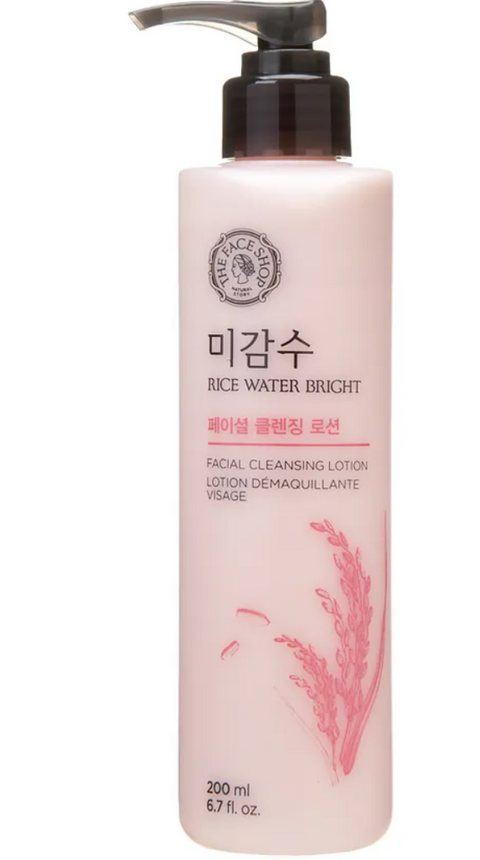 THEFACESHOP RICE WATER BRIGHT CLEANSING LOTION(GZ)