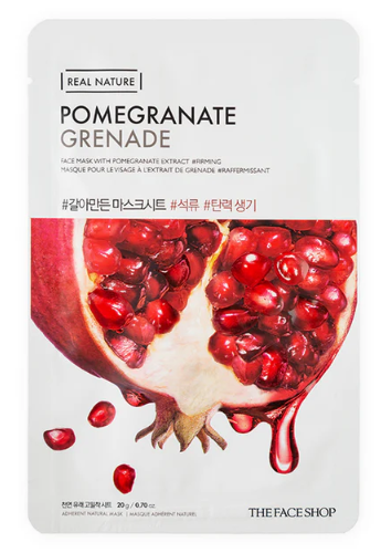 REAL NATURE POMEGRANATE FACE MASK