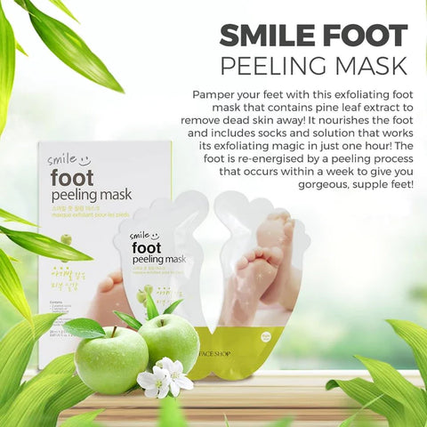 The Face Shop Smile Foot Peeling Mask – 20ml