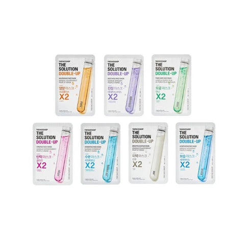 The Face Shop Solution Double-Up Pore Care Face Mask(Gz) – 20ml/0.67 fl.oz.