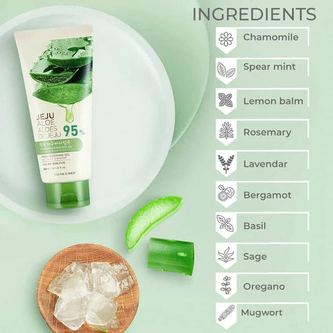 Jeju Aloe Fresh Soothing Gel (TUBE)