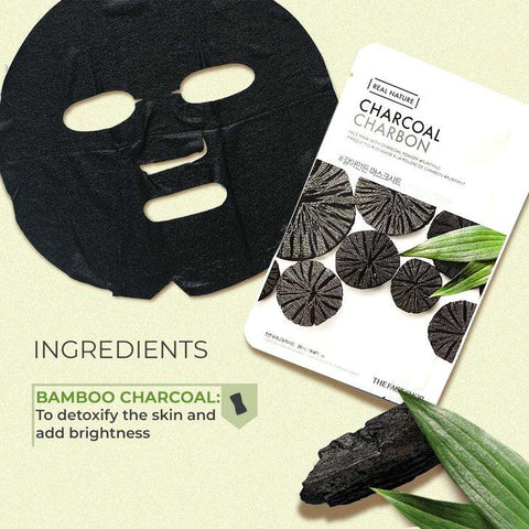 The Face Shop Real Nature Charcoal Face Mask – 20g