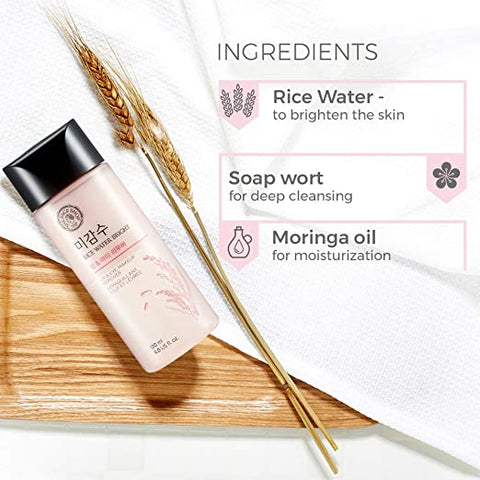 The Face Shop Rice Water Bright Makeup Remover For Lip&Eye – 120ml