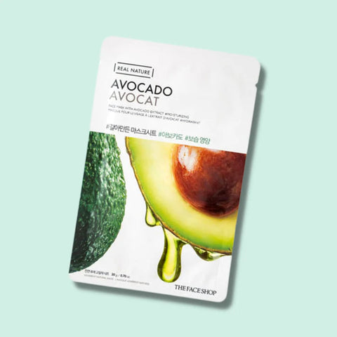 The Face Shop Real Nature Avocado Face Mask – 20g