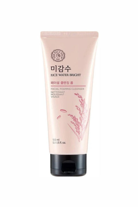 The Face Shop Rice Water Bright Facial Foaming Cleanser -150ml (Gz)