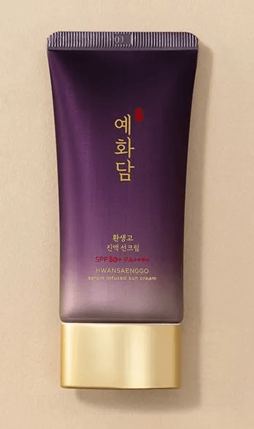 YEHWADAM HWANSAENGGO SERUM INFUSED SUN CREAM SPF50+ PA++++