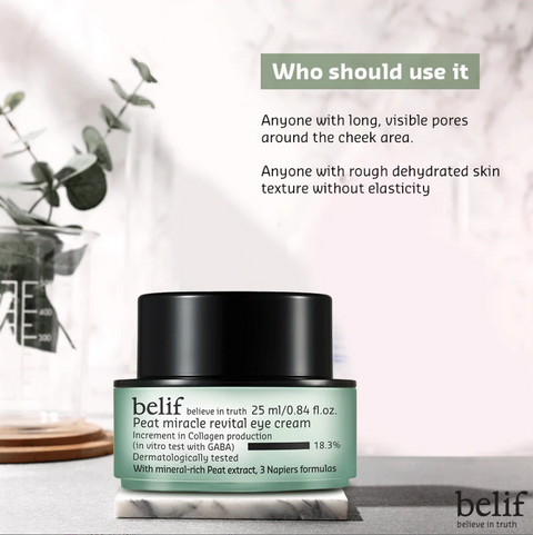 Belif Peat Miracle Revital Eye Cream