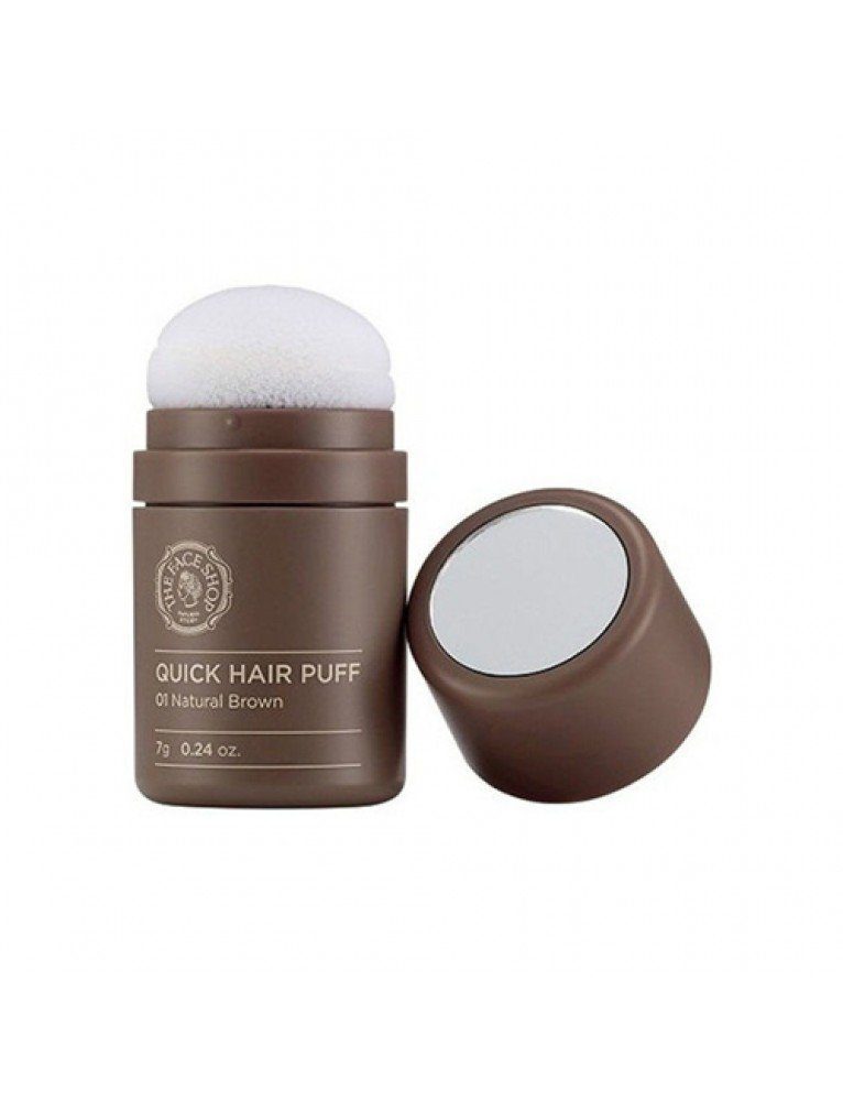 Quick Hair Puff 01 Natural Brown The Face Shop
