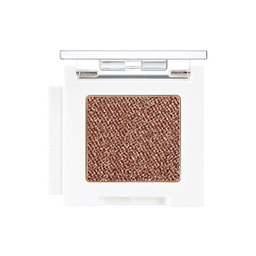 Mono Cube Eyeshadow (Glitter)  Br04 Brown Veil The Face Shop