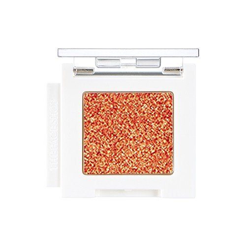 Mono Cube Eyeshadow (Glitter)  Or02 Merry Orange 02 The Face Shop