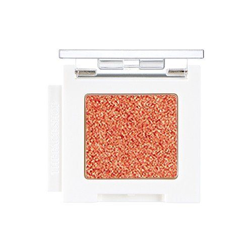 Mono Cube Eyeshadow (Glitter)  Or01 Orange Island 01 The Face Shop