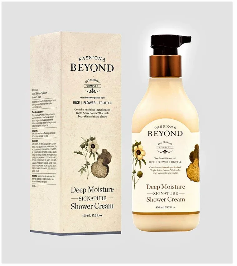 Beyond Deep Moisture Signature Shower Cream – 450ml The Face Shop