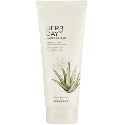 Herb day 365 Master Blending Facial Cleansing Cream Aloe & Green tea(Gz) 100