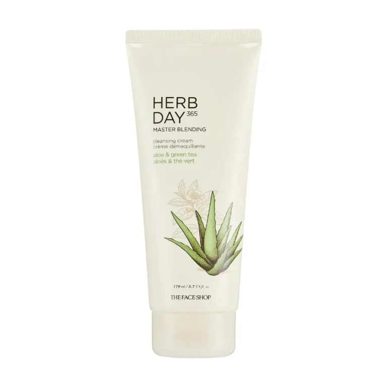 Herb day 365 Master Blending Facial Cleansing Cream Aloe and Green tea(Gz) The Face Shop