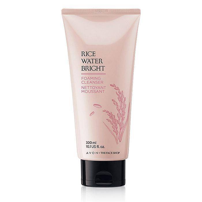 The Face Shop Rice Water Bright Foaming Cleanser 300ml The Face Shop