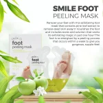The Face Shop Smile Foot Peeling Mask – 20ml/0.68US fl.oz. x2 The Face Shop