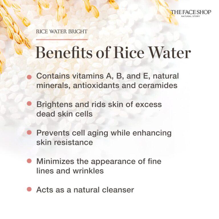 The Face shop Rice Water Bright Foaming Cleanser – 300ml The Face Shop