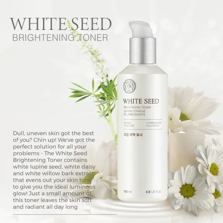 The Face Shop White Seed Brightening Toner – 160ml The Face Shop