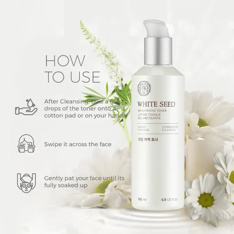 The Face Shop White Seed Brightening Toner – 160ml The Face Shop