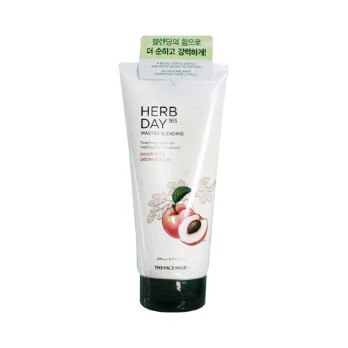 Herbday 365 Master Blending Facial Foaming Cleanser Peach&Amp;Fig(Gz) The Face Shop