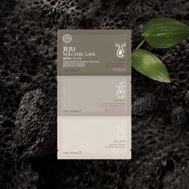 Jeju Volcanic Lava 3-Step Deep Cleansing The Face Shop