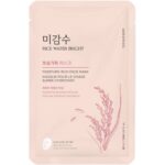 Rice Water Bright Moisture Rich Mask – 25ml The Face Shop