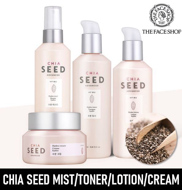 The Face Shop Chia Seed Hydrating Mist – 165ml The Face Shop
