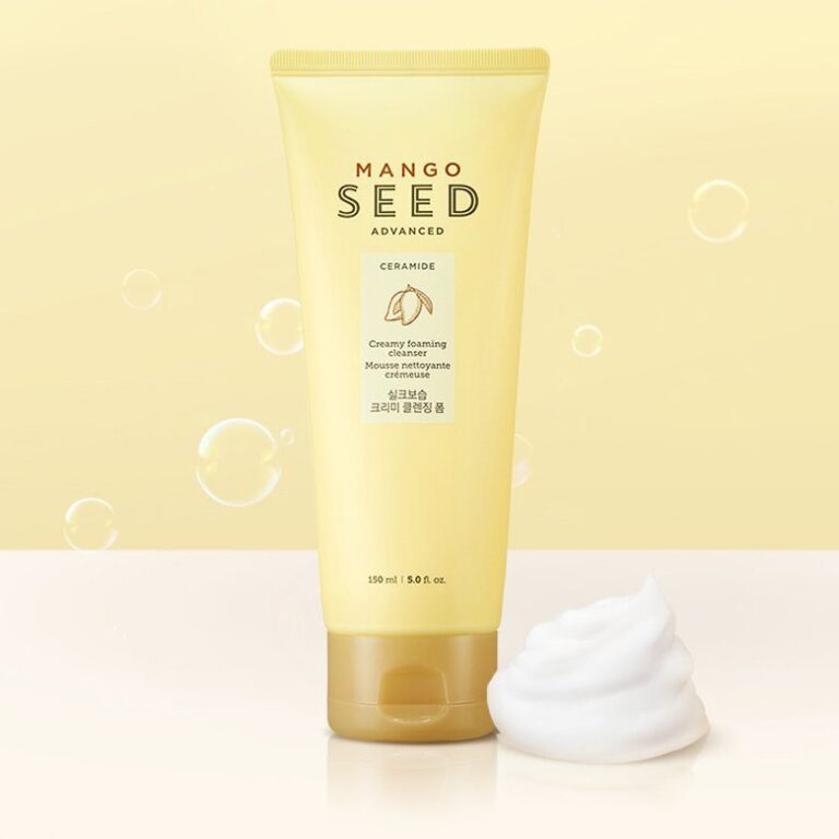Mango Seed Creamy Foaming Cleanser – 300ml The Face Shop