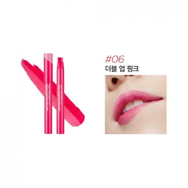 Flat Two Tone Stick 06 Double-Up Pink The Face Shop