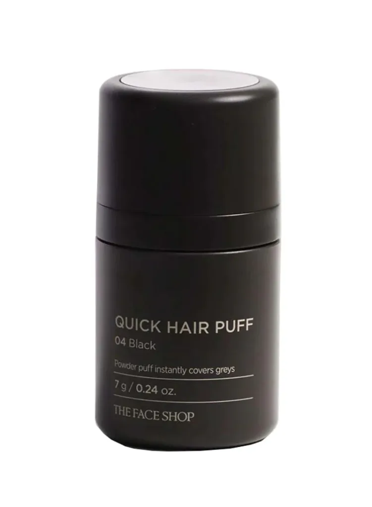 The Face Shop Quick Hair Puff 04 Black – 7g The Face Shop