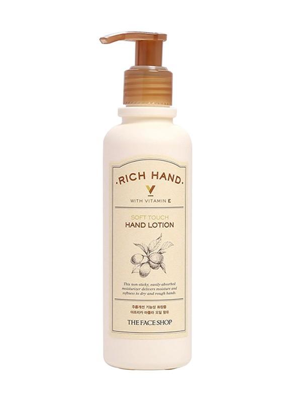 The Face Shop Rich Hand V Soft Touch Hand Lotion The Face Shop
