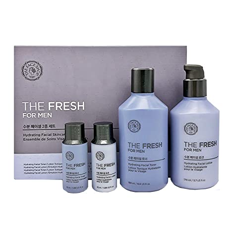 The Fresh For Men Hydrating Facial Skincare Set The Face Shop