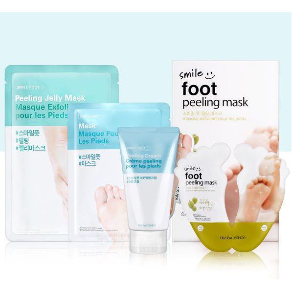 The Face Shop Smile Foot Peeling Cream – 120ml The Face Shop