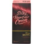 Silky Hair Color Cream Wine Brown The Face Shop