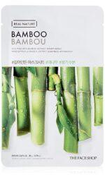 The Face Shop Real Nature Bamboo Face Mask – 20g The Face Shop