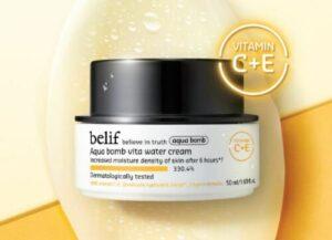 Belif Aqua Bomb Vita Water Cream – 50ml/ The Face Shop