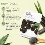 The Face Shop Real Nature Charcoal Face Mask – 20g The Face Shop