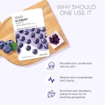 The Face Shop Real Nature Blueberry Face Mask – 20g The Face Shop