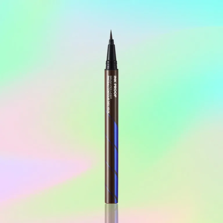Fmgt Ink proof Brush Pen Liner 02 Brown The Face Shop