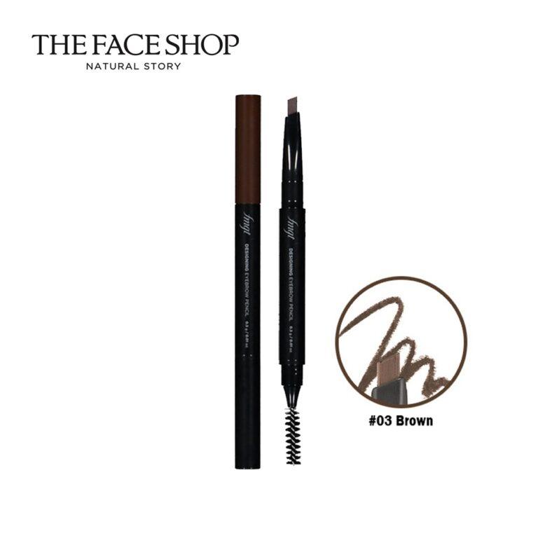 Designing Eyebrow Pencil 03 Brown The Face Shop