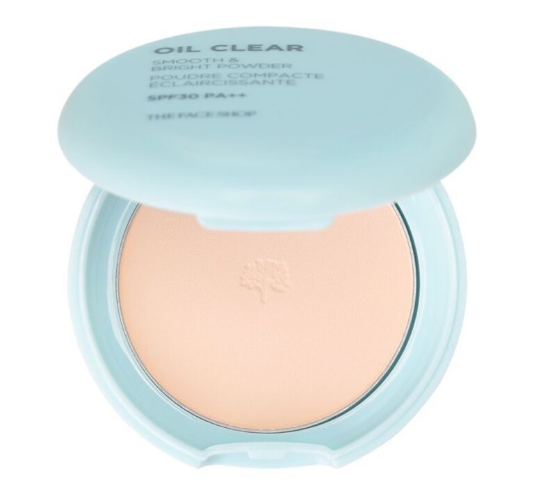 Tfs Oil Clear Smooth&Amp;Bright Pact Spf30 Pa++ V201 The Face Shop
