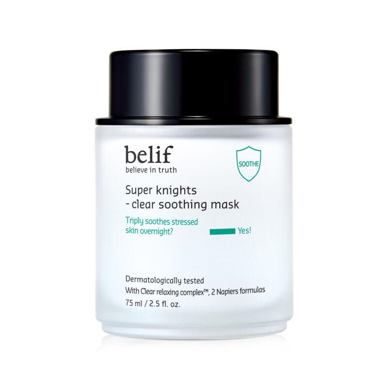 Belif Super Knights Clear Soothing Mask - 75 ml