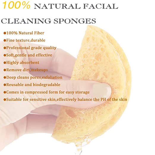 The Face Shop Facial Cleansing Sponge Cellulose The Face Shop